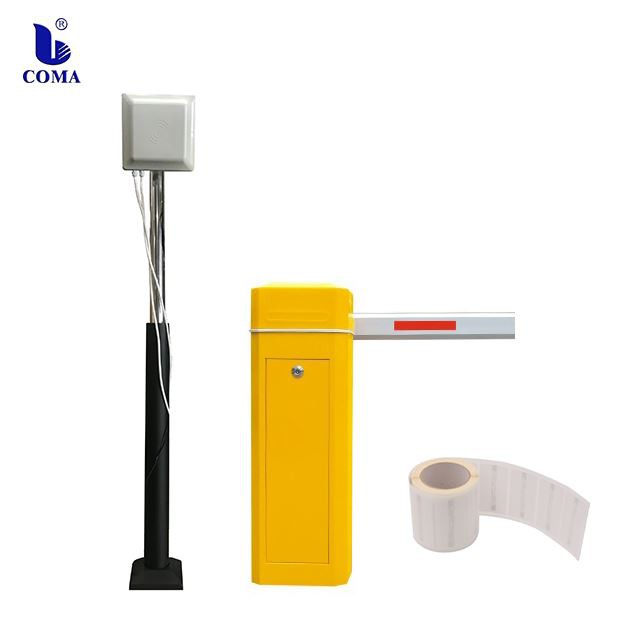 장벽 문을 가진 UHF RFID 주차 체계 소프트웨어 똑똑한 차 주차 체계